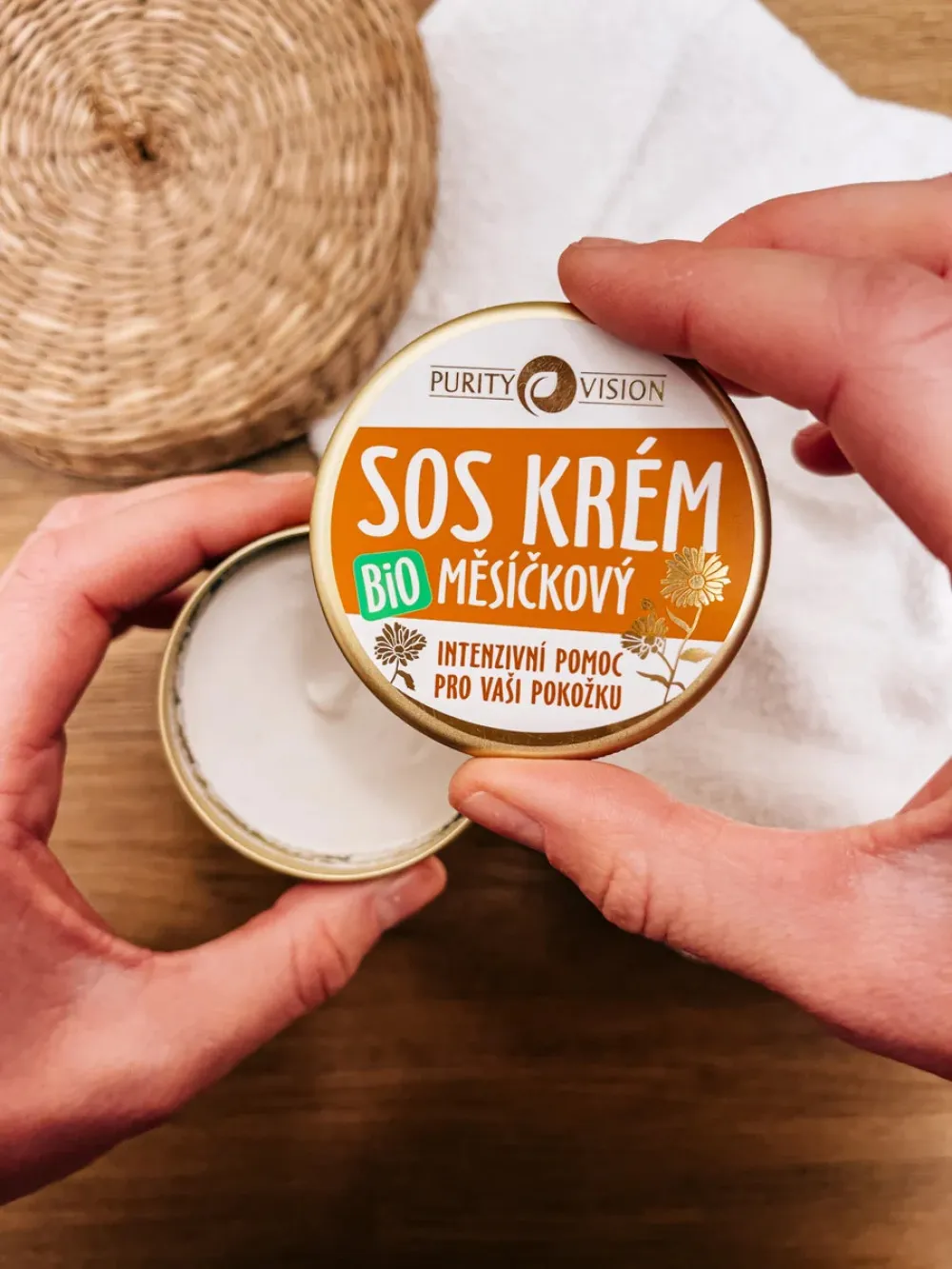 Purity Vision Bio SOS Crème au Calendula 70 ml