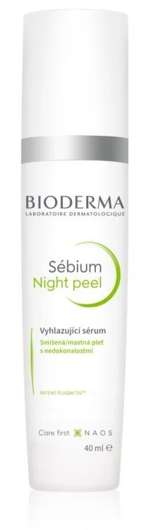 Bioderma Sébium Night Peel sérum exfoliant de nuit anti-imperfections