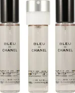 Bleu de Chanel EDP recharge avec vaporisateur 20 ml + recharge EDP 2 x 20 ml M 60 ml