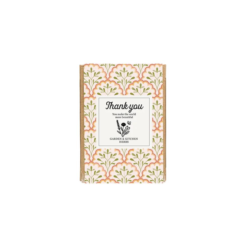 Blossombs Bombes à graines - Coffret cadeau mini - Jardin d'herbes aromatiques (4 pièces) - un cadeau original et pratique à la fois