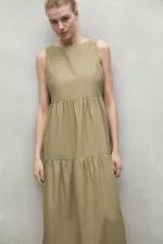 Ecoalf Bosa Dress Brown