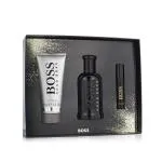 Boss Boss Bottled Parfum 100 ml + Parfum MINI 10 ml + Gel Douche parfumé pour homme
