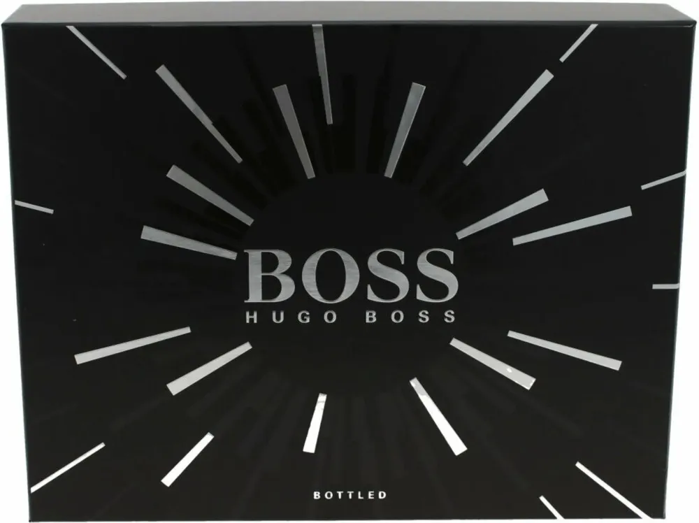 Boss Bottled coffret cadeau eau de toilette 100 ml + gel douche 100 ml + déodorant pour homme