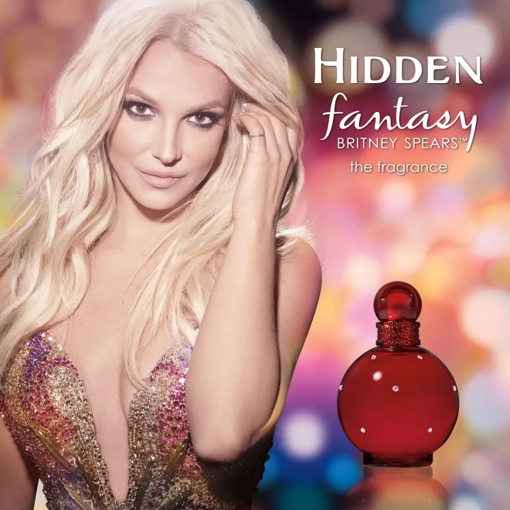 Eau de parfum Britney Spears Hidden Fantasy pour femmes 100 ml