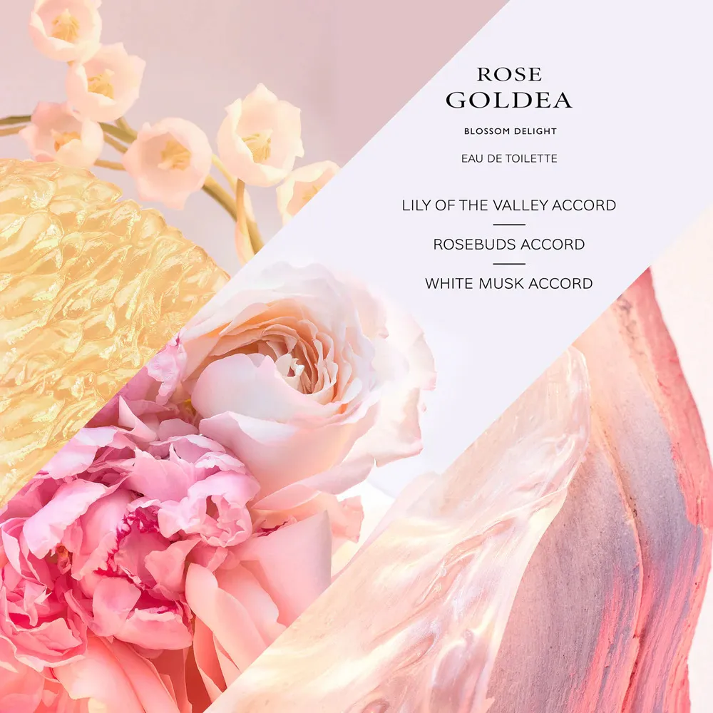 Rose Goldea Blossom Delight eau de toilette pour femmes 75 ml