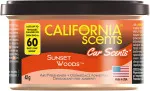 Car Scents Sunset Woods parfum pour voiture 42 g