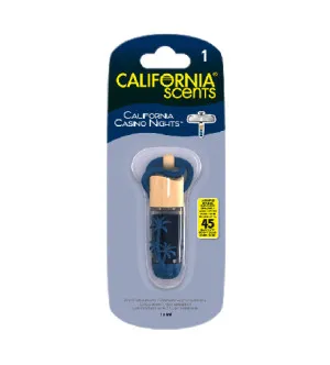 California Scents Hanging Vial California Casino Nights parfum pour voiture 5 ml