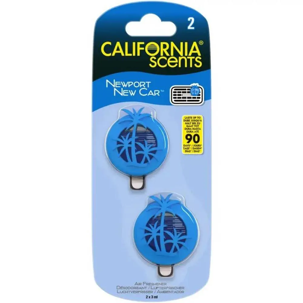Mini Diffuser Newport New Car parfum pour voiture 2 x 3 ml 2x3 ml