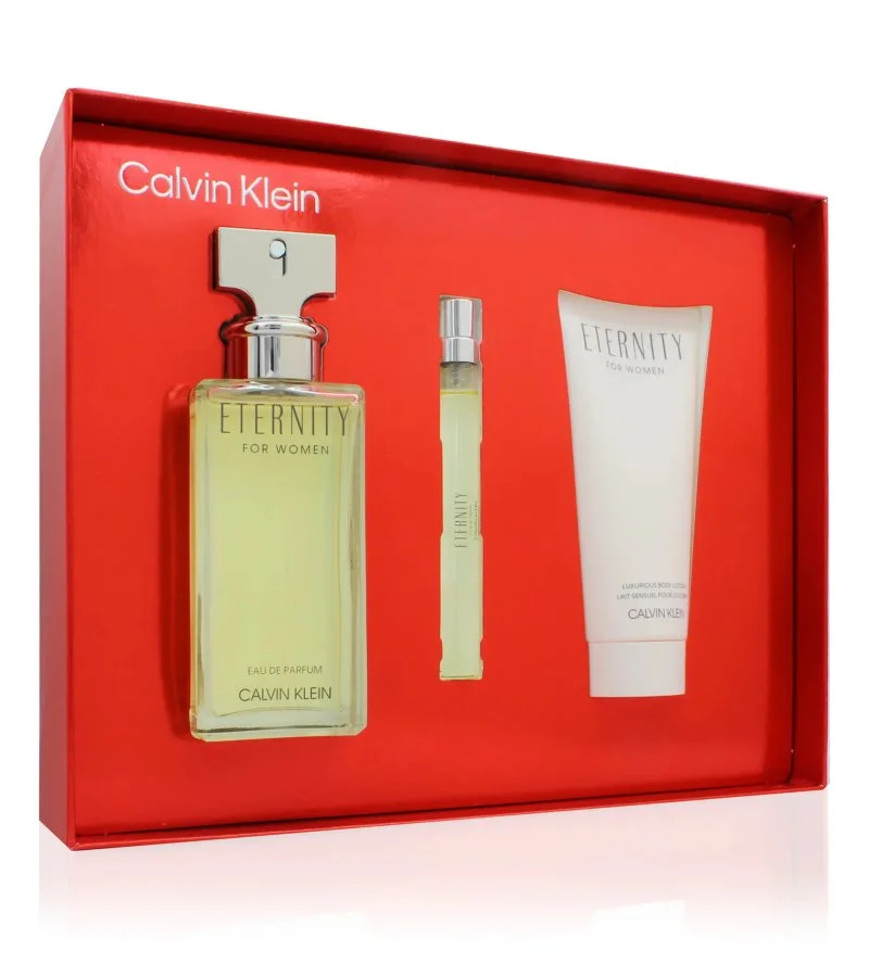 Eternity coffret cadeau 100 ml + lait pour le corps 100 ml + eau de parfum eau de parfum pour femme