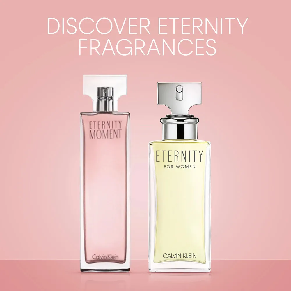 Eau de parfum Calvin Klein Eternity Moment 100 ml pour femmes