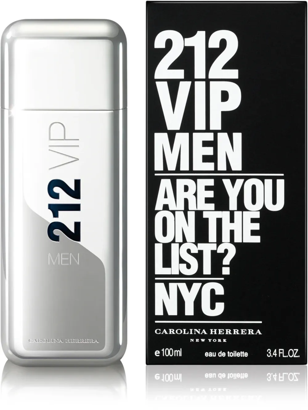 Eau de toilette pour homme Carolina Herrera 212 VIP Men 100 ml