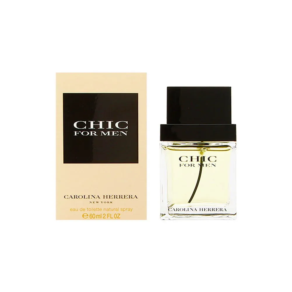 Eau de toilette Carolina Herrera Chic For Men pour hommes 60 ml