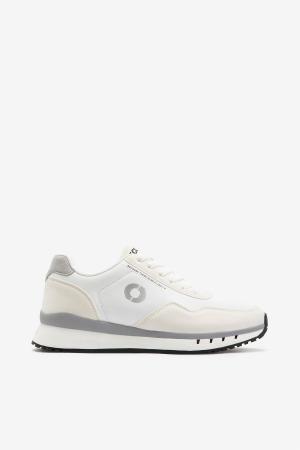 Cervinoalf leather sneakers woman white