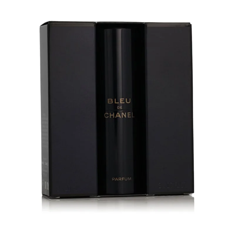 Chanel Bleu de Chanel vaporisateur de poche rechargeable 20 ml + 2 recharges de parfum pour homme 20 ml