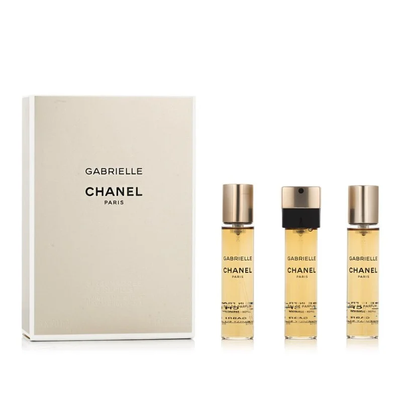 Chanel Gabrielle Recharge pour vaporisateur de poche 3 x 20 ml Eau de Toilette pour femme