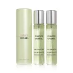 Chance Eau Fraîche recharges 2 x 20 ml + recharge EDT avec vaporisateur eau de toilette pour femme