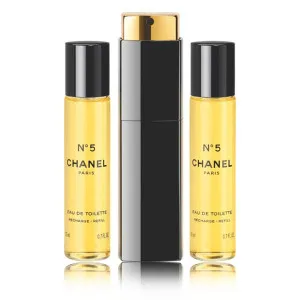 Chanel N°5 Eau De Toilette eau de toilette pour femme 3x20 ml flacon rechargeable