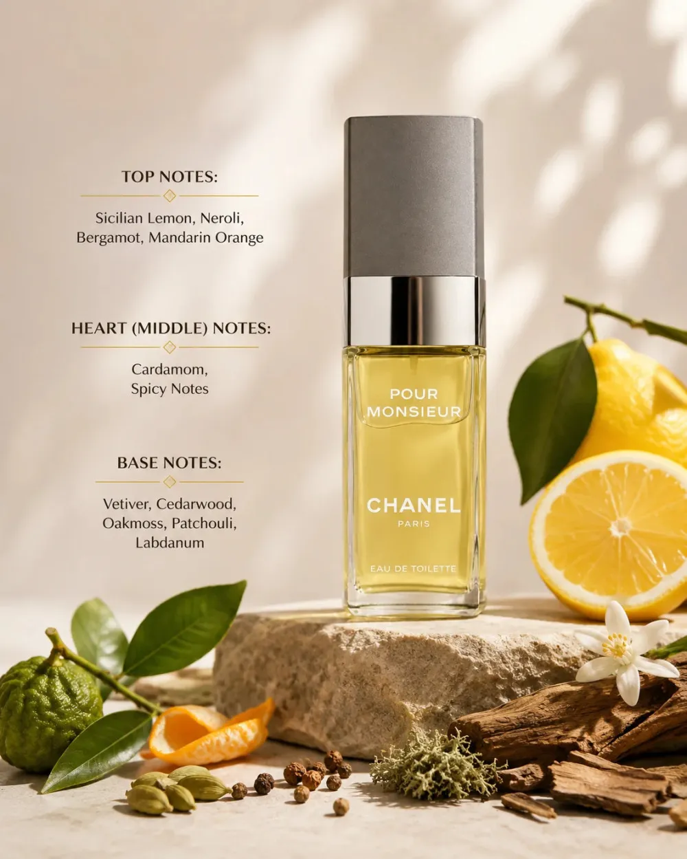 Pour Monsieur eau de toilette pour homme 100 ml