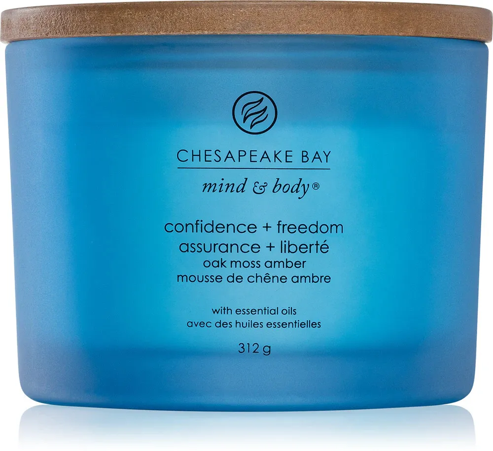 Bougie parfumée Chesapeake Bay Confidence + Freedom à 3 mèches 312 g