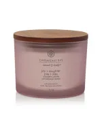 Bougie parfumée Chesapeake Bay Joy + Laughter avec 3 mèches 312 g