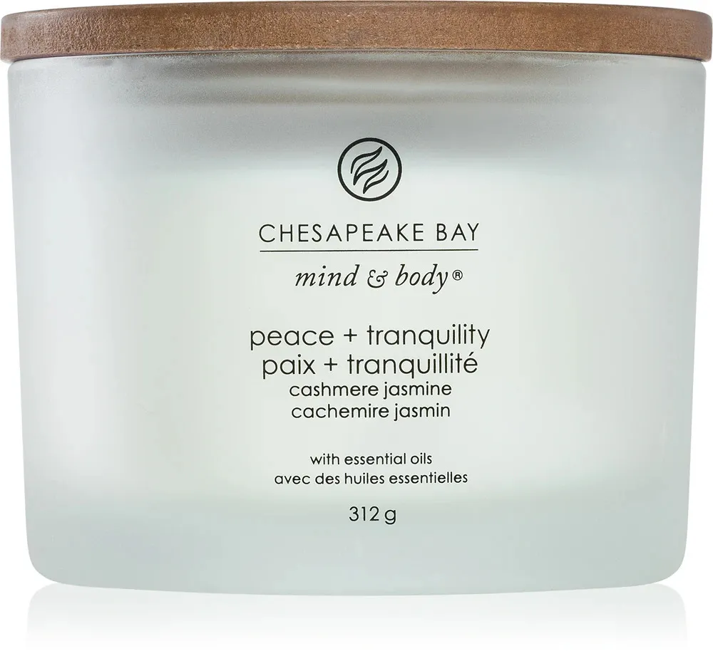 Bougie parfumée Chesapeake Bay Peace + Tranquility à 3 mèches 312 g