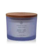 Bougie parfumée Chesapeake Bay Serenity + Calm avec 3 mèches 312 g