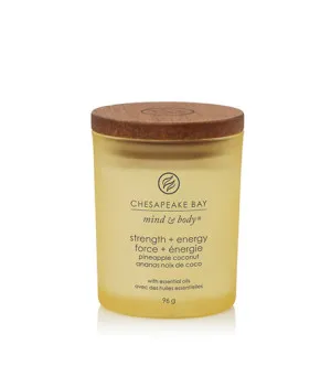 Chesapeake Bay Strength + Energy Pineapple Coconut bougie parfumée 96 g
