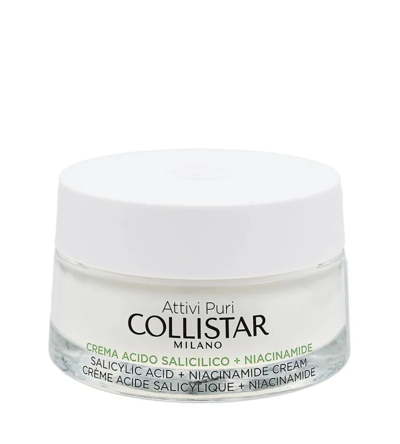 Attivi Puri Acide salicylique + Niacinamide crème apaisante à l'acide salicylique 50 ml