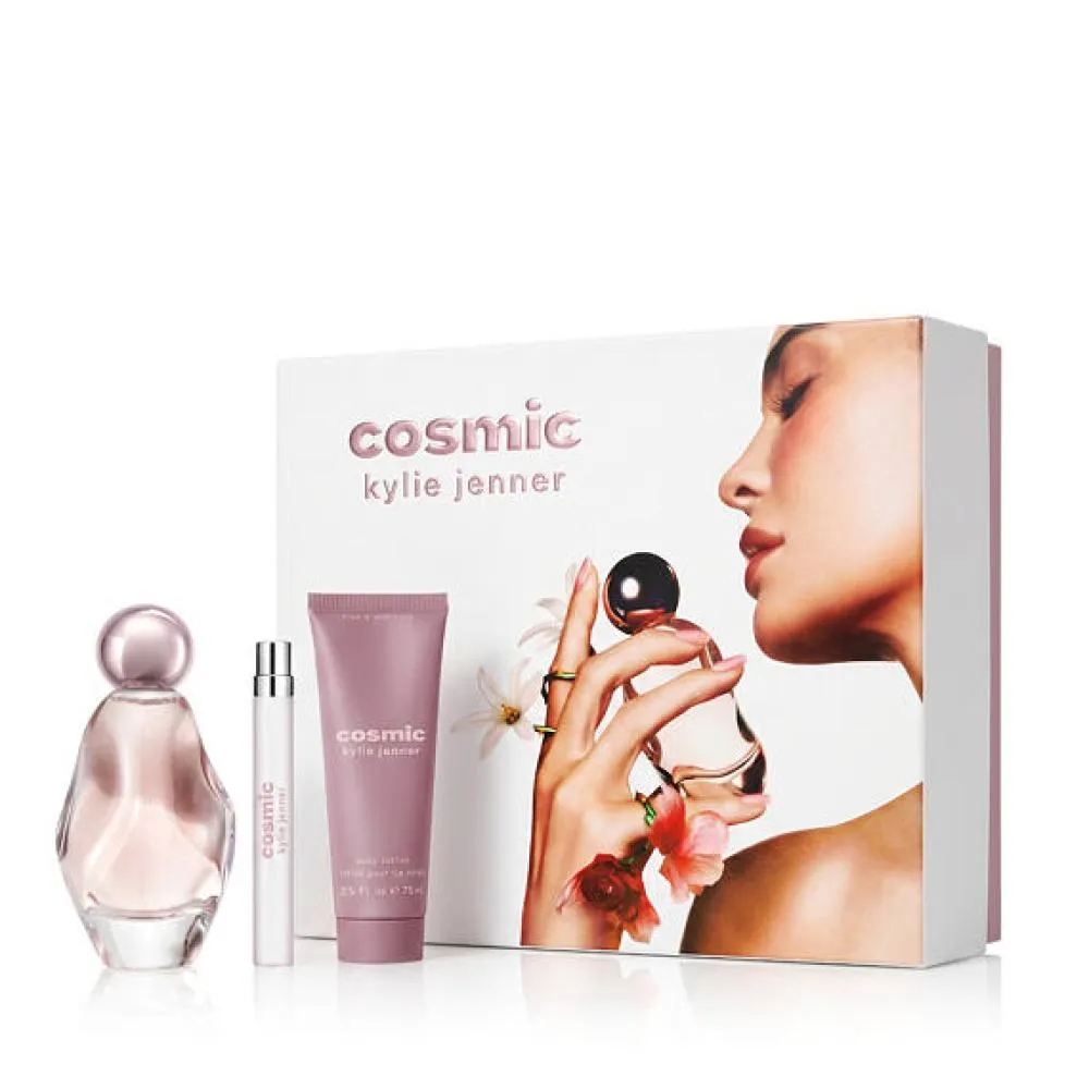Cosmic Kylie Jenner eau de parfum pour femme 100 ml + EDP MINI 10 ml + lait pour le corps 75 ml