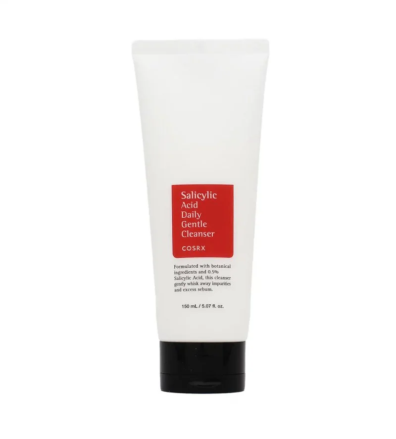 Mousse nettoyante douce quotidienne à l'acide salicylique 150 ml