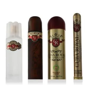 Cuba Royal EDT 100 ml + EDT 35 ml + AS 100 ml + spray corporel 200 ml M