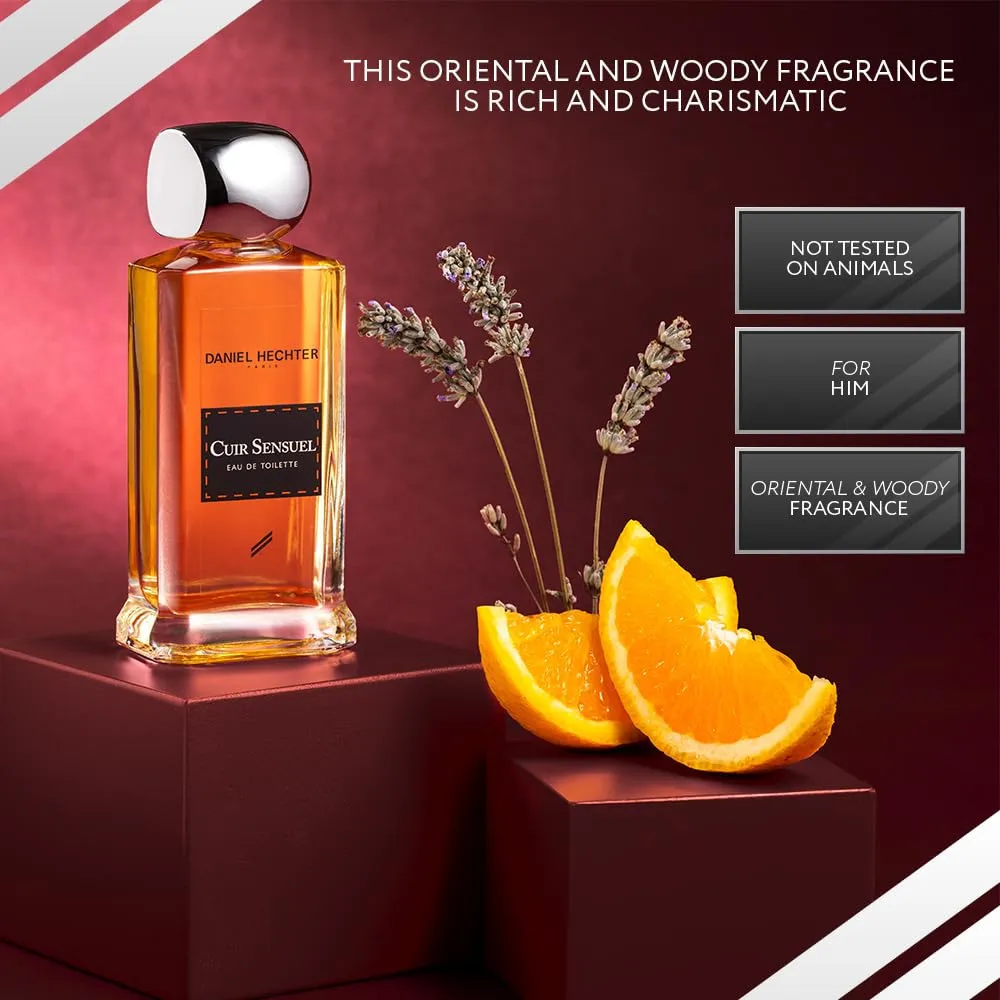 Cuir Sensuel eau de toilette pour homme 100 ml