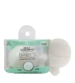 Daily Concepts Baby's Pure Konjac Sponge éponge de bain pour enfants