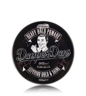 Dapper Dan Heavy Hold Pomade pommade coiffante à base d'huile pour une fixation forte et de la brillance