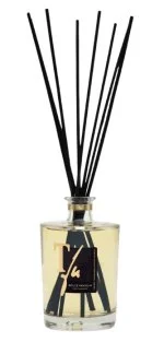 VANILLE BÂTONNETS 500 ML PARFUM D'AMBIANCE - TFU (10 BÂTONNETS EN BAMBOU NOIR DE 36 CM INCLUS)