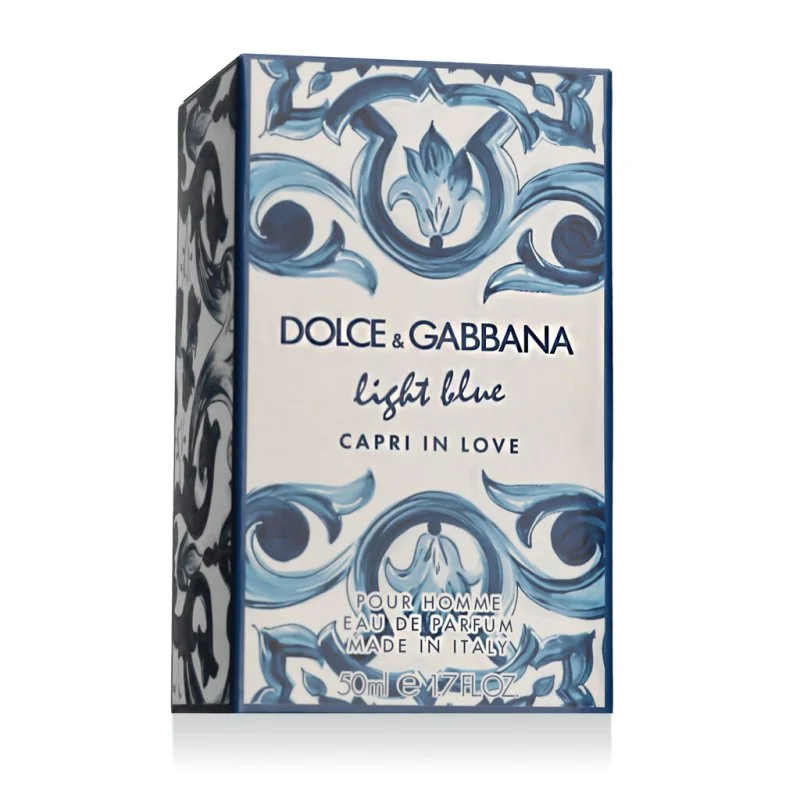 Dolce & Gabbana Light Blue Capri In Love Pour Homme eau de parfum pour homme 50 ml