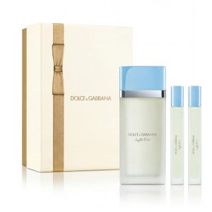 Dolce & Gabbana Light Blue Eau de Toilette pour femme 100 ml + 2 x mini EDT