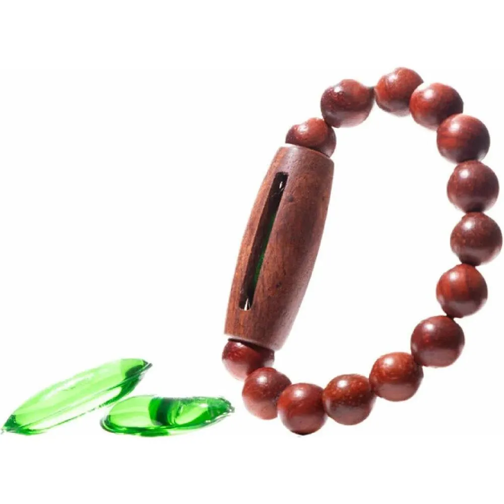 Incognito Bracelet en bois avec capsule M