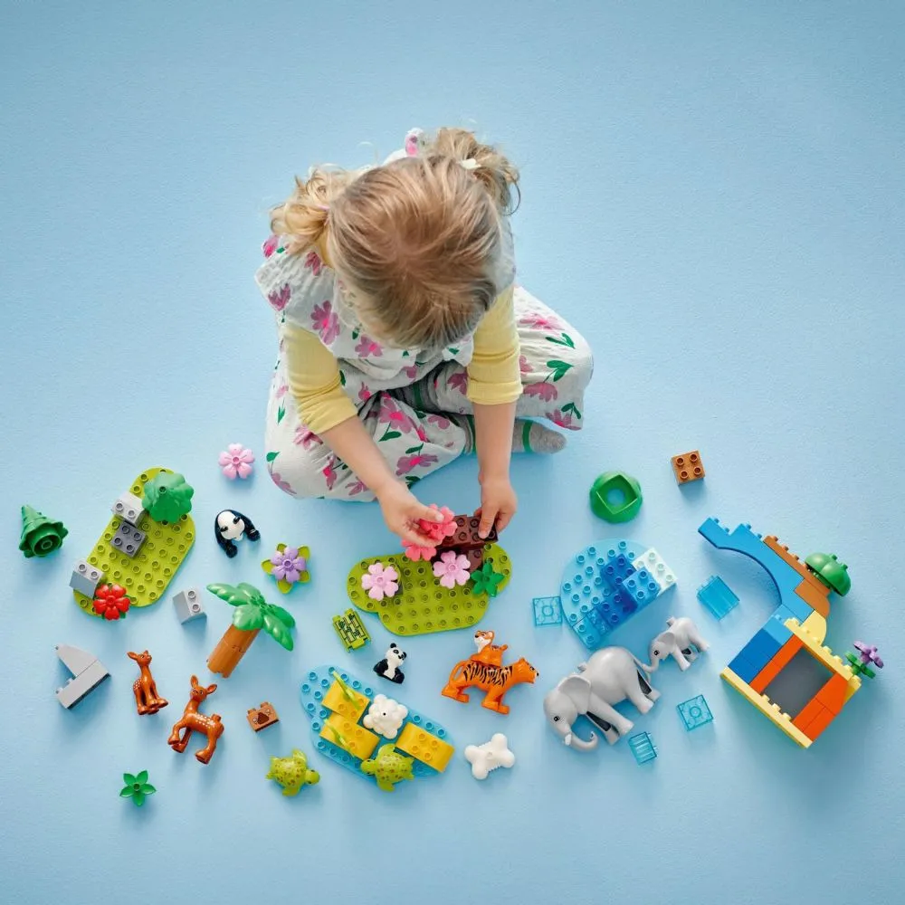 DUPLO® 10446 Familles d'animaux sauvages 3 en 1