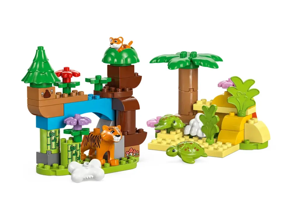 DUPLO® 10446 Familles d'animaux sauvages 3 en 1
