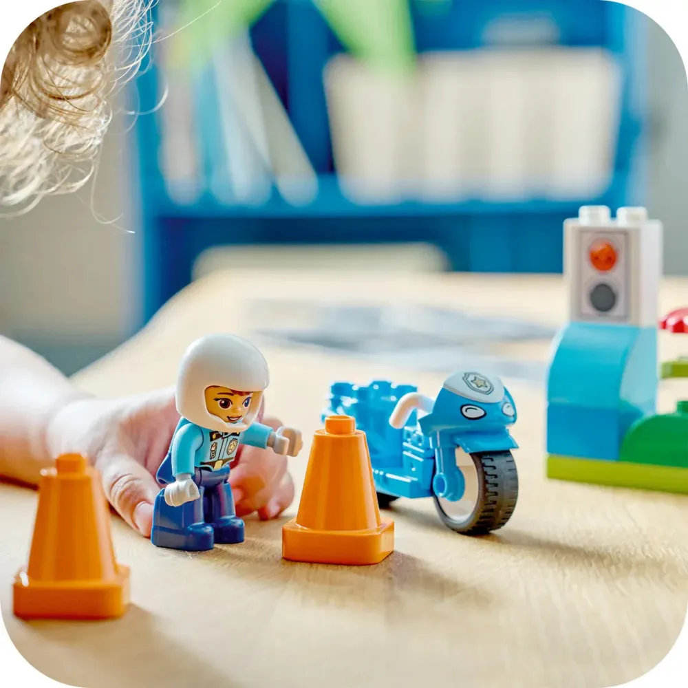 DUPLO® 10471 Moto de police bleue