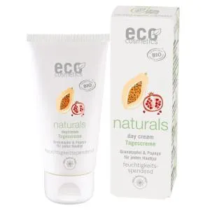 Eco Cosmetics Crème de jour BIO (50 ml) - à la grenade et à la papaye