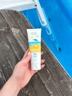 Eco Cosmetics Lait solaire Neutral sans parfum SPF 50 BIO (125 ml) - avec des filtres minéraux naturels