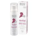 Eco Cosmetics Revital Sérum visage Vitamine C BIO (30 ml) - pour peaux exigeantes