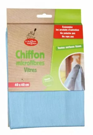 Ecodis La Droguerie Ecologique par chiffon microfibre pour fenêtre