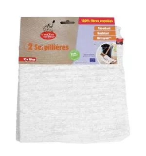 Ecodis La Droguerie Ecologique par set de serpillières de rec. Fibre (2 pcs)