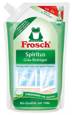 Frosch Nettoyant pour vitres EKO Bio Spiritus - cartouche de remplacement (950 ml)