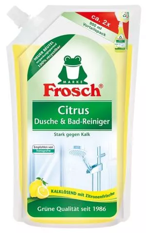 Frosch EKO Nettoyant salle de bains et douche au citron - recharge (950 ml)