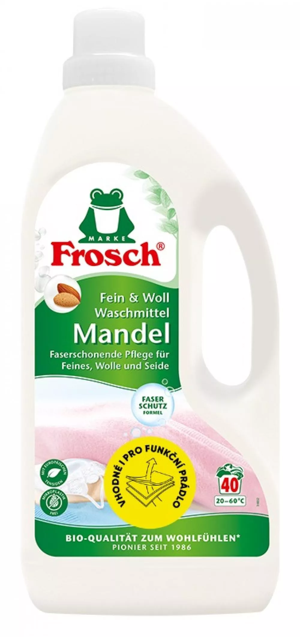 Frosch Détergent pour linge délicat et laine ECO Amande (1500 ml)