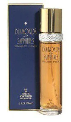 Eau de toilette Elizabeth Taylor Diamonds And Sapphires pour femmes 100 ml